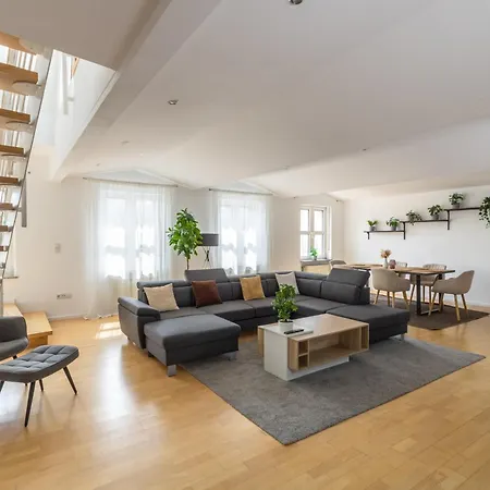 Penthouse-Maisonette - City Center, Highspeed Internet, Garage Worms Exterior photo